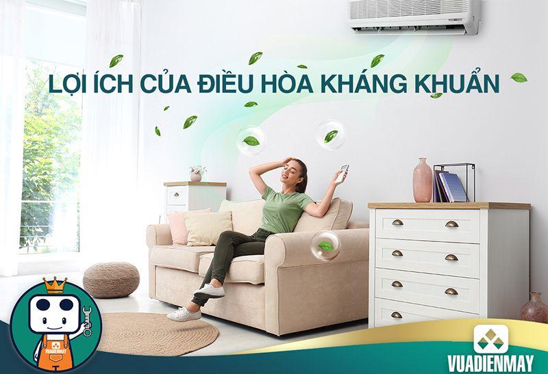 LỢI ÍCH CỦA ĐIỀU HÒA KHÁNG KHUẨN CHO GIA ĐÌNH