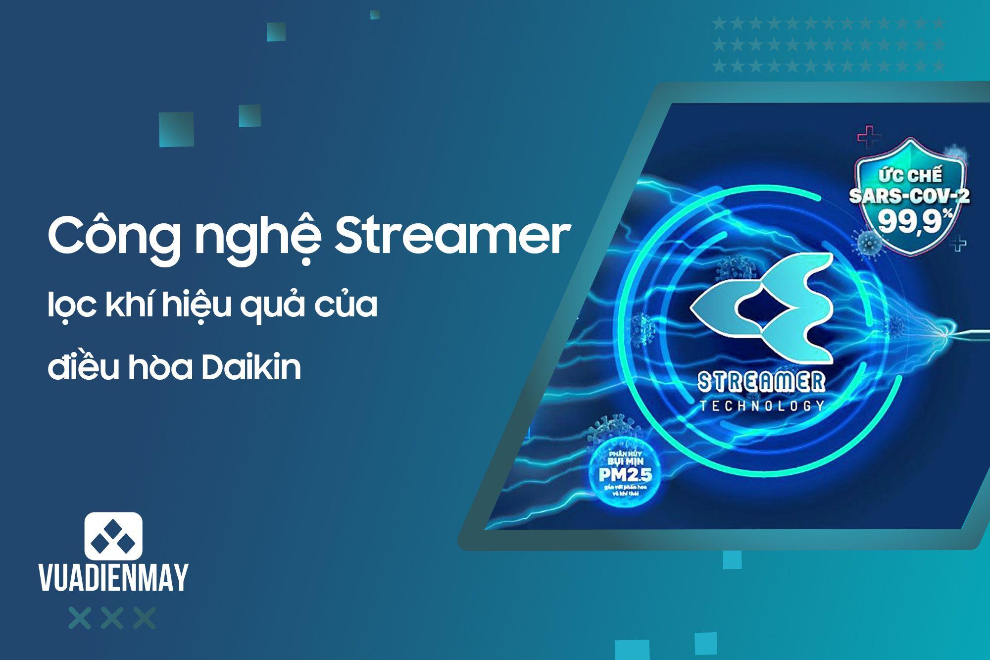 CÔNG NGHỆ STREAMER LỌC KHÍ HIỆU QUẢ CỦA ĐIỀU HÒA DAIKIN