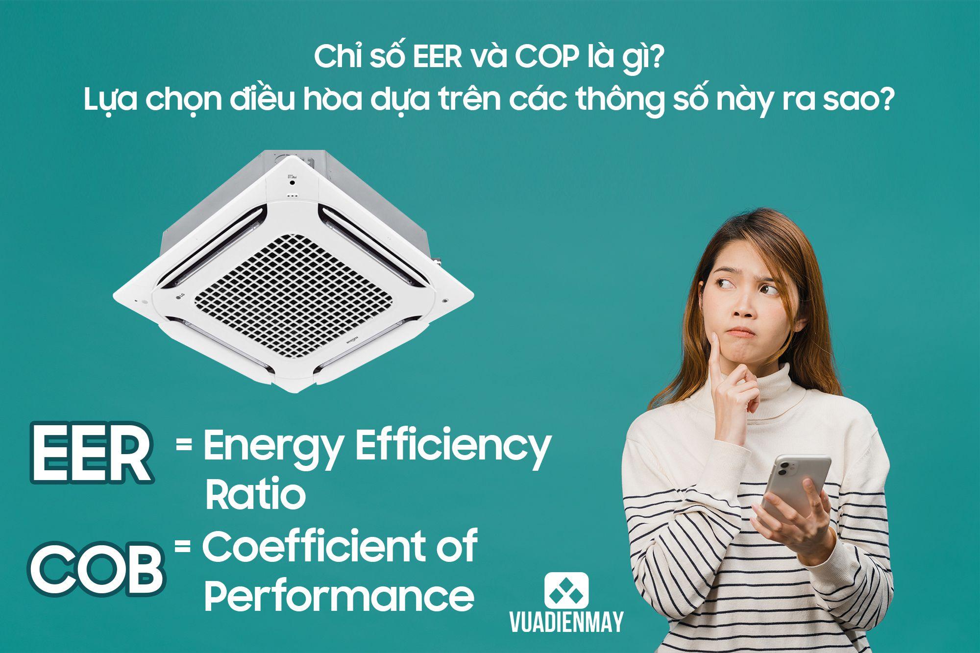 CHỈ SỐ EER VÀ COP LÀ GÌ? LỰA CHỌN ĐIỀU HÒA DỰA TRÊN CÁC THÔNG SỐ NÀY RA SAO?