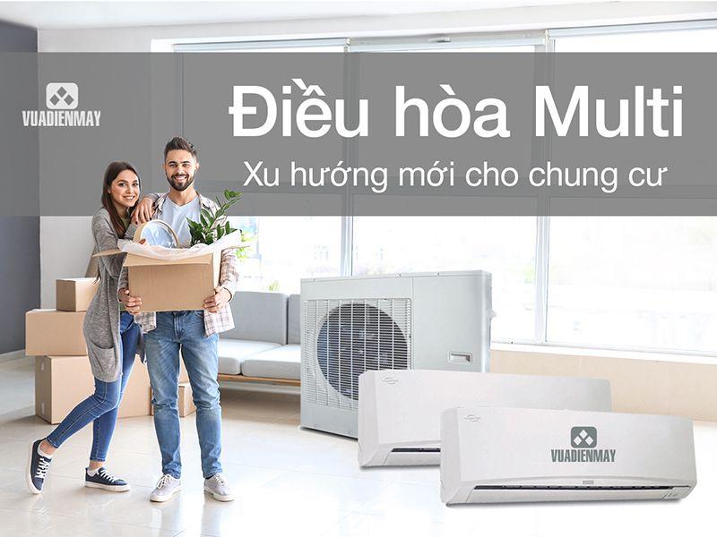 Điều hòa multi cho chung cư-Xu hướng mới của người sử dụng