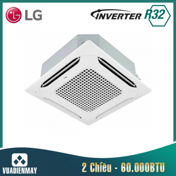 Điều hòa âm trần cassette 4 hướng thổi LG 2 chiều Inverter 60000 BTU
