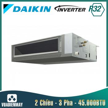 Điều hòa âm trần nối ống gió Daikin 45000BTU 2 chiều inverter 3 Pha 