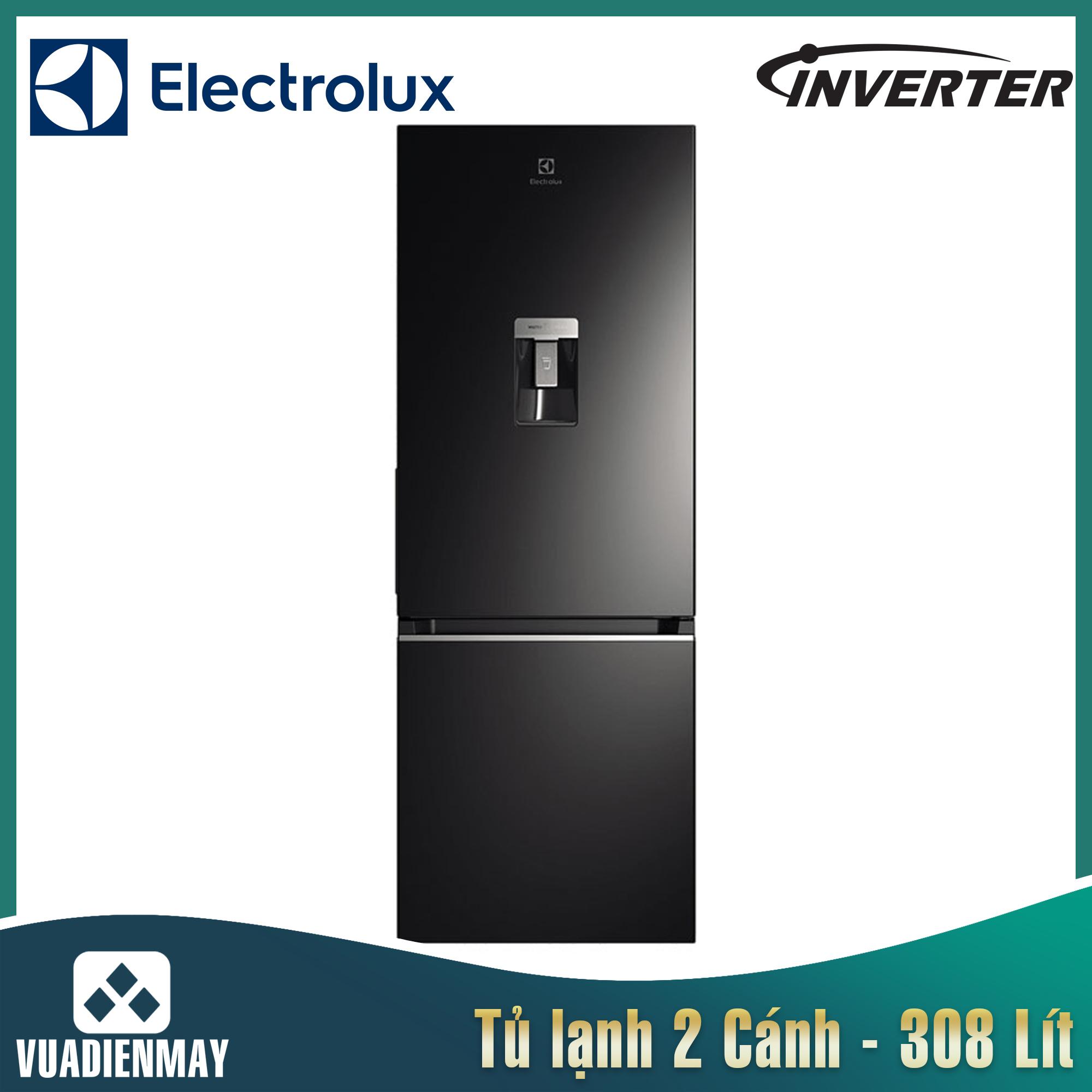 Tủ lạnh Electrolux Inverter 308L màu đen