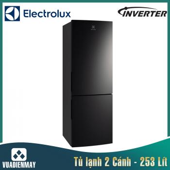 Tủ lạnh Electrolux Inverter 253L màu đen