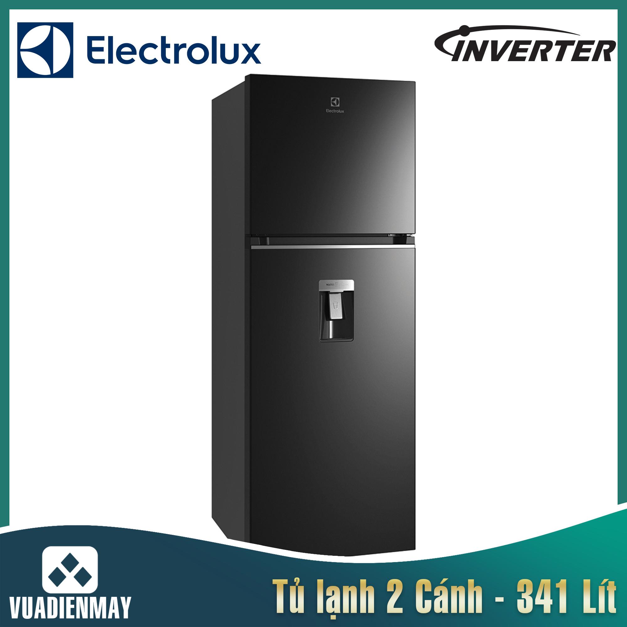 Tủ lạnh Electrolux Inverter 341 lít đen