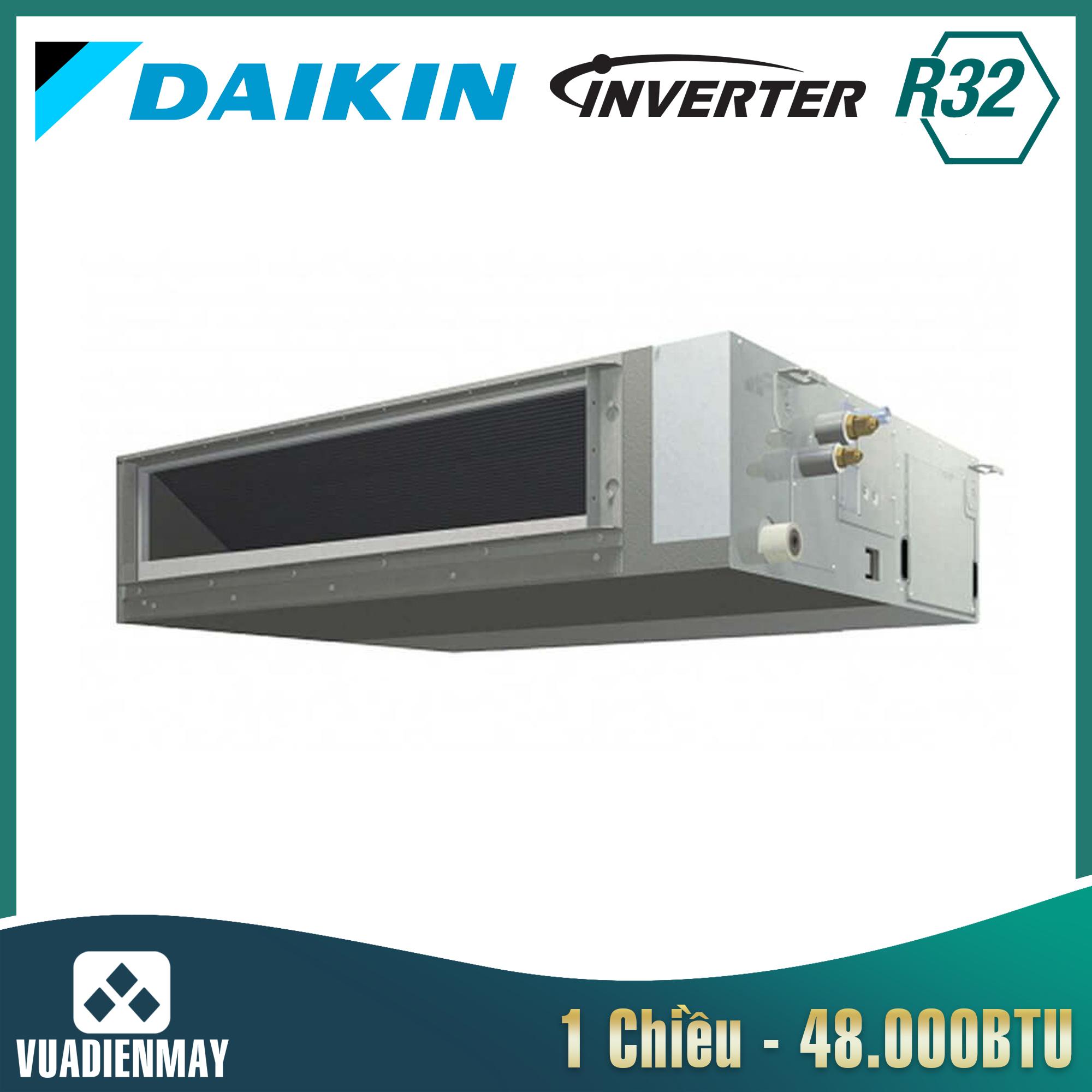 Điều hòa âm trần nối ống gió Daikin 48.000BTU 1 chiều inverter