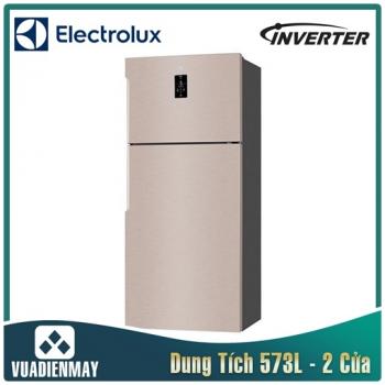 Tủ lạnh Electrolux Inverter 573 lít Vàng