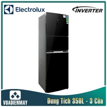 Tủ lạnh Elextrolux 3 cánh 337 lít Inverter màu đen