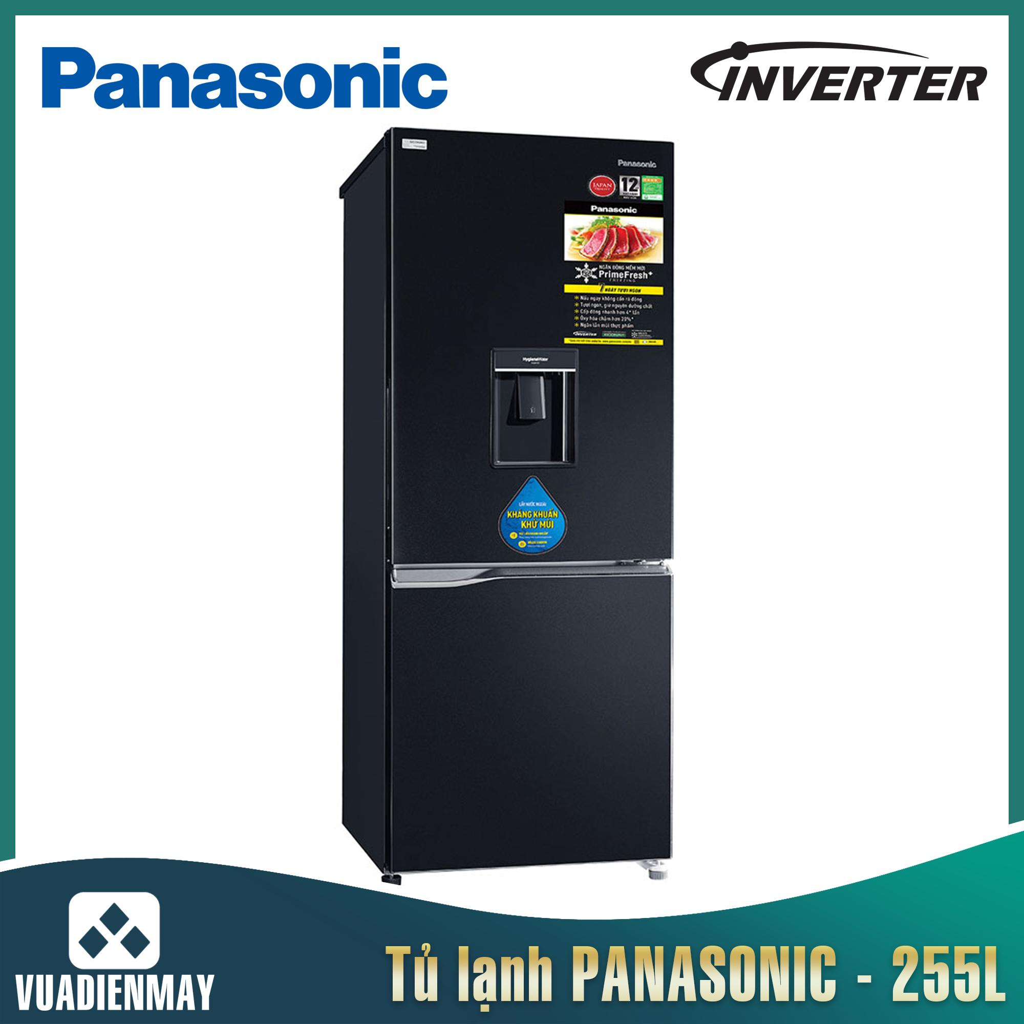 Tủ lạnh Panasonic 255 lít 2 cửa Inverter