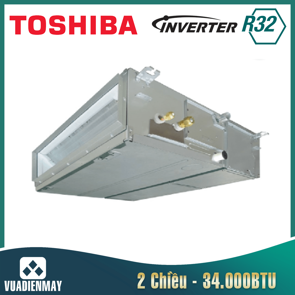 Điều Hòa Ống Gió Toshiba 2 Chiều Inverter 34000Btu 3 Pha