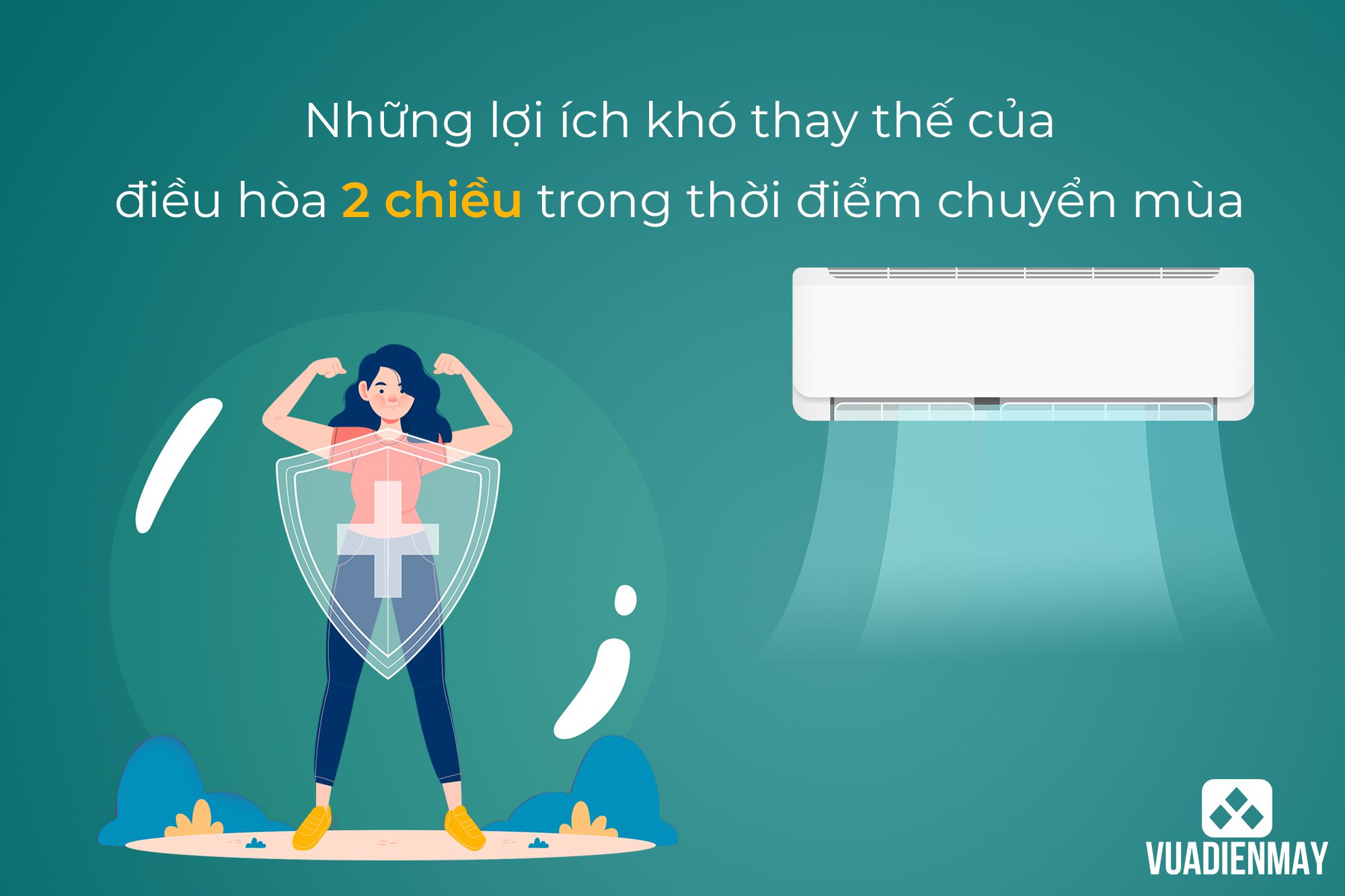 điều hòa 2 chiều 1