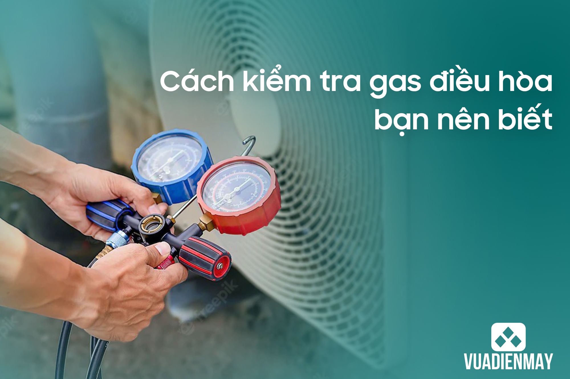 kiểm tra gas điều hòa 1