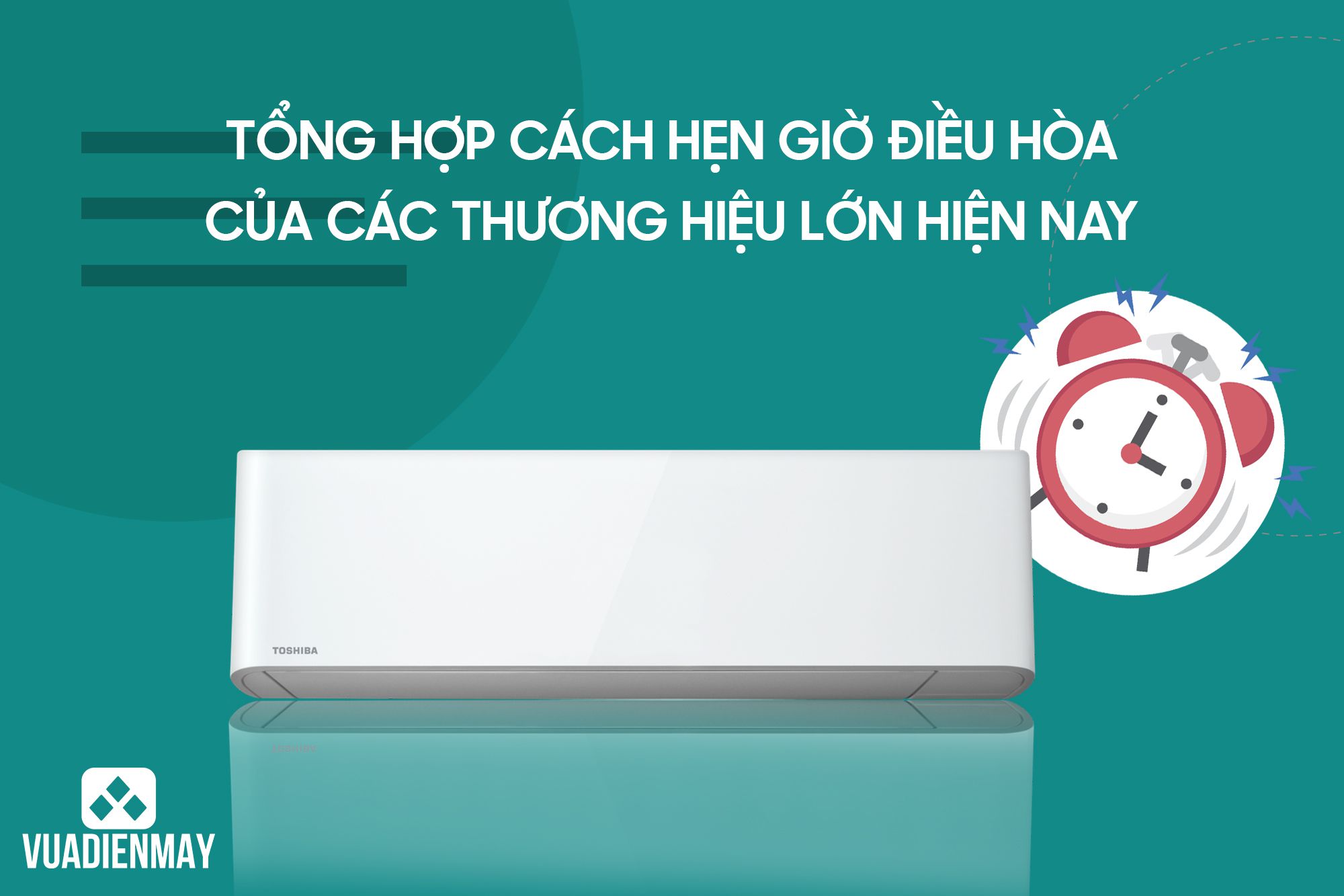 cách hẹn giờ điều hòa 1