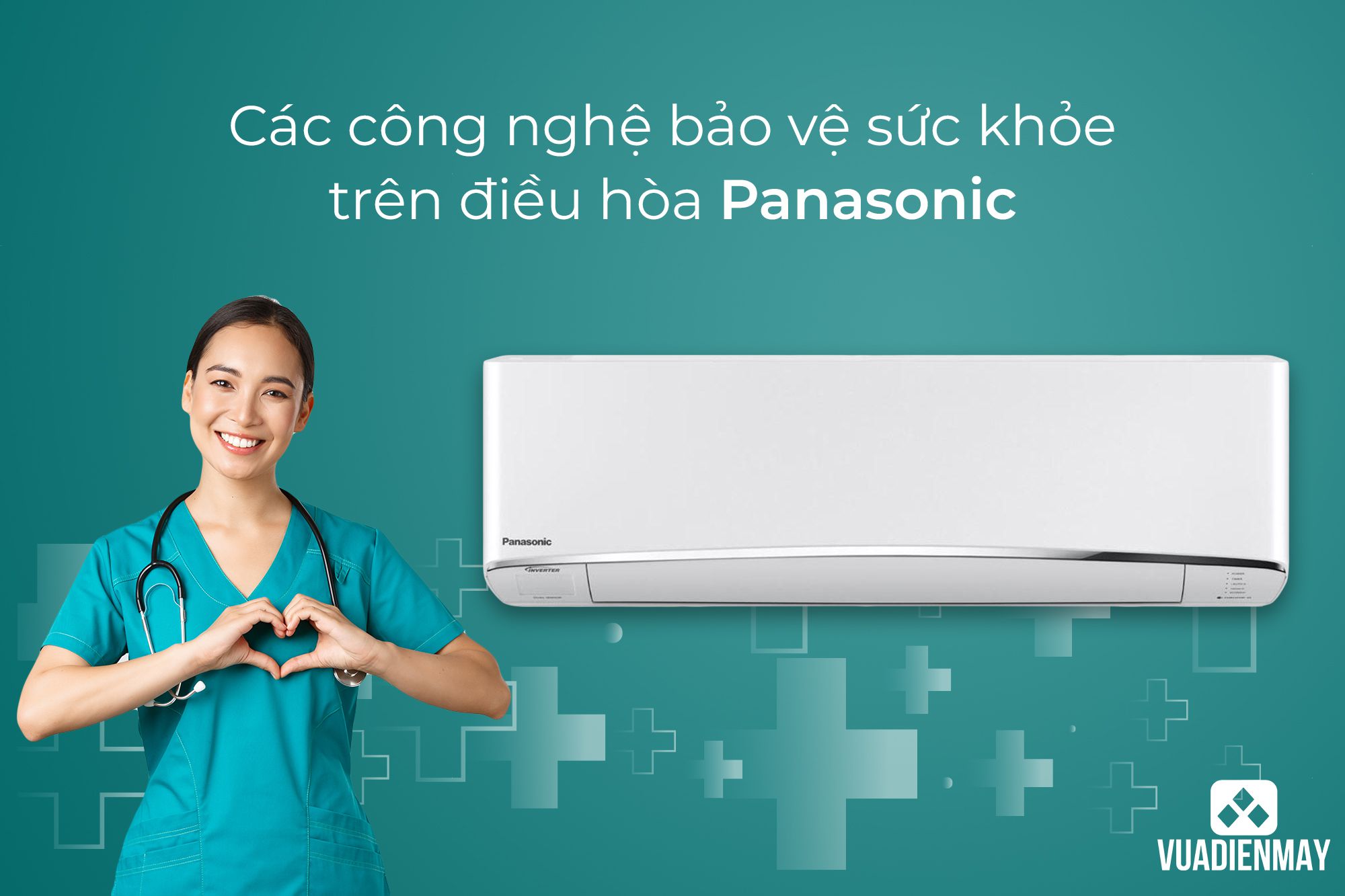 Công nghệ bảo vệ sức khỏe trên điều hòa Panasonic 1