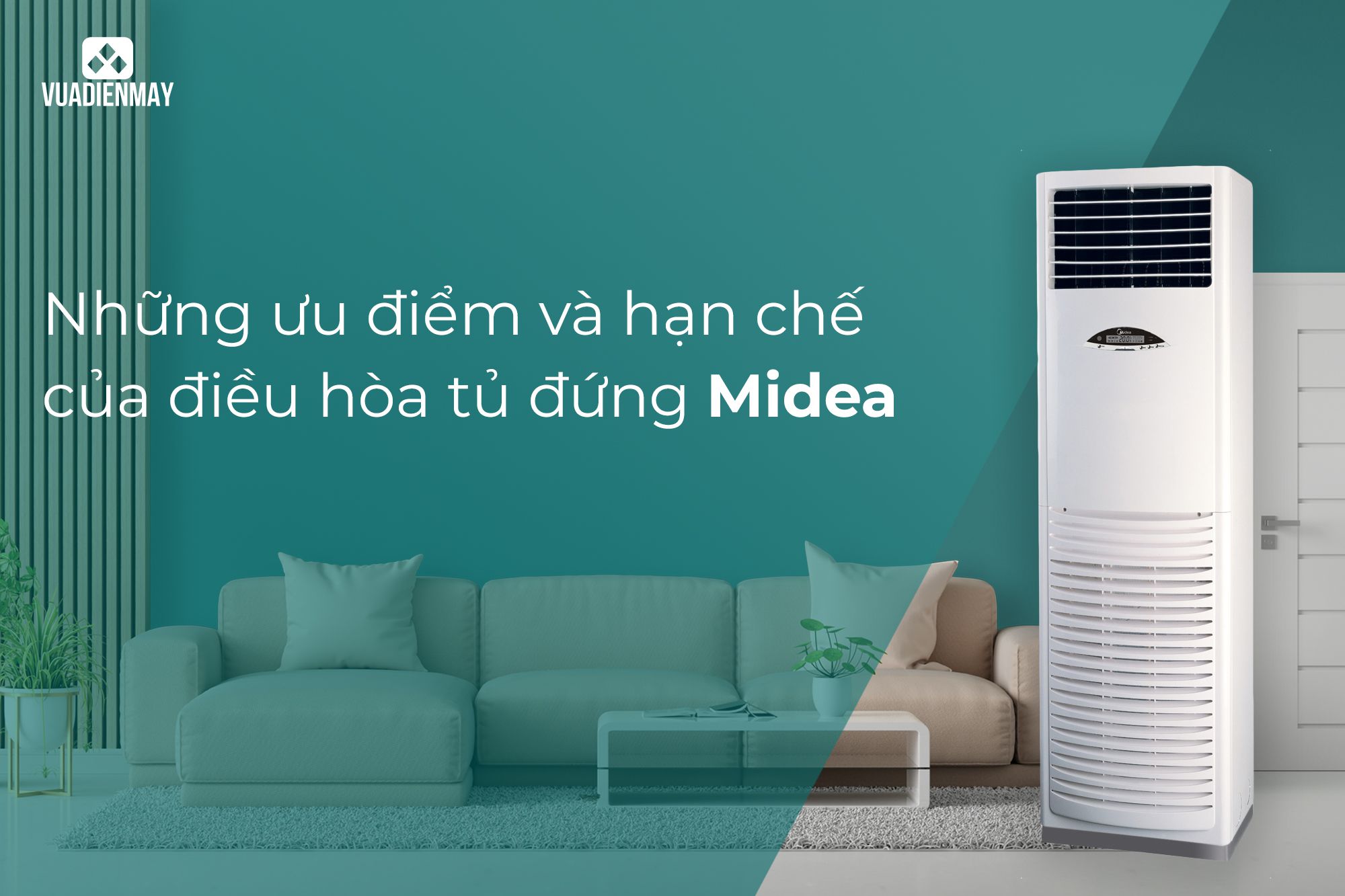 điều hòa tủ đứng Midea 1