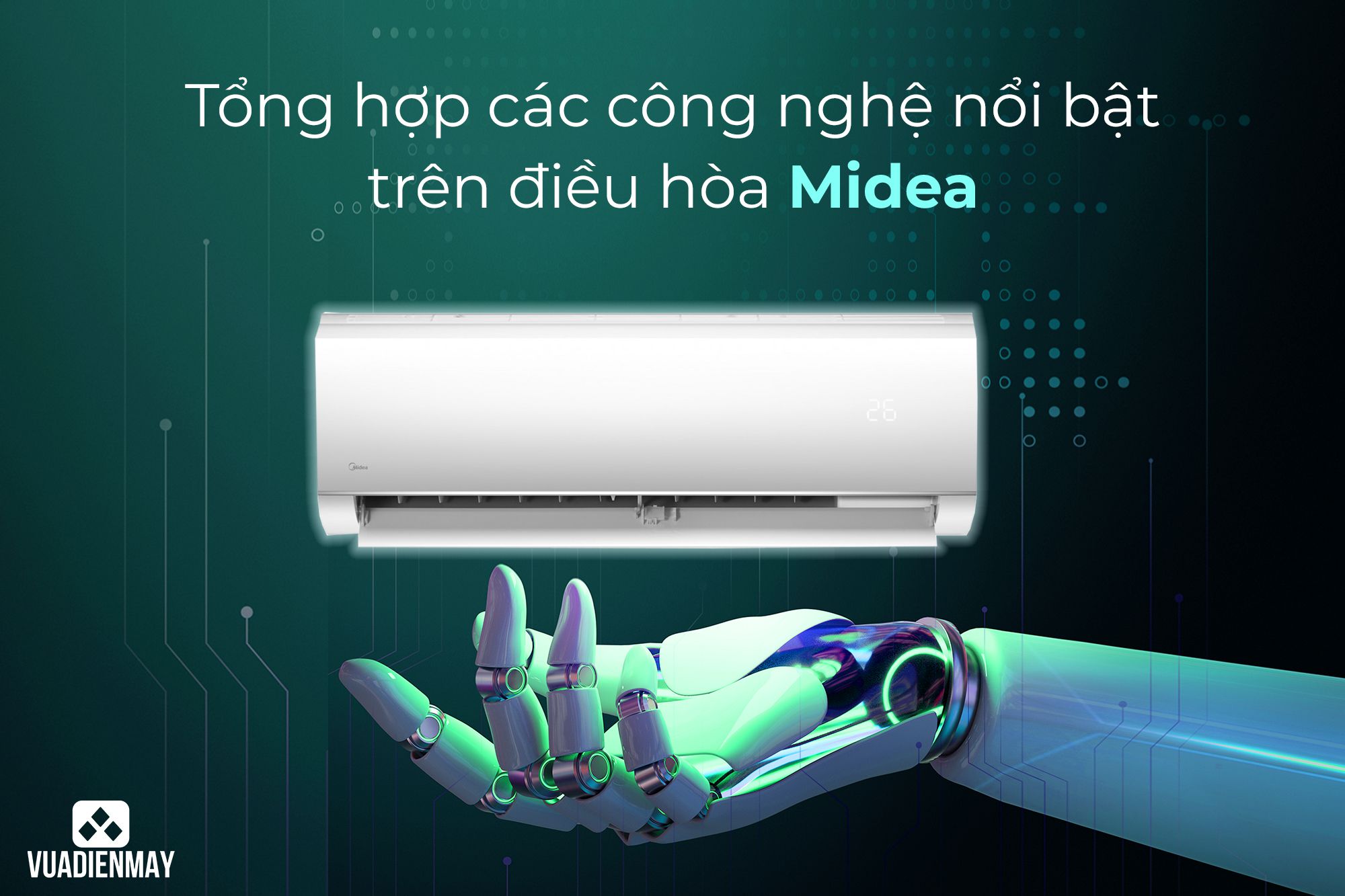 Công nghệ nổi bật trên điều hòa Midea 1