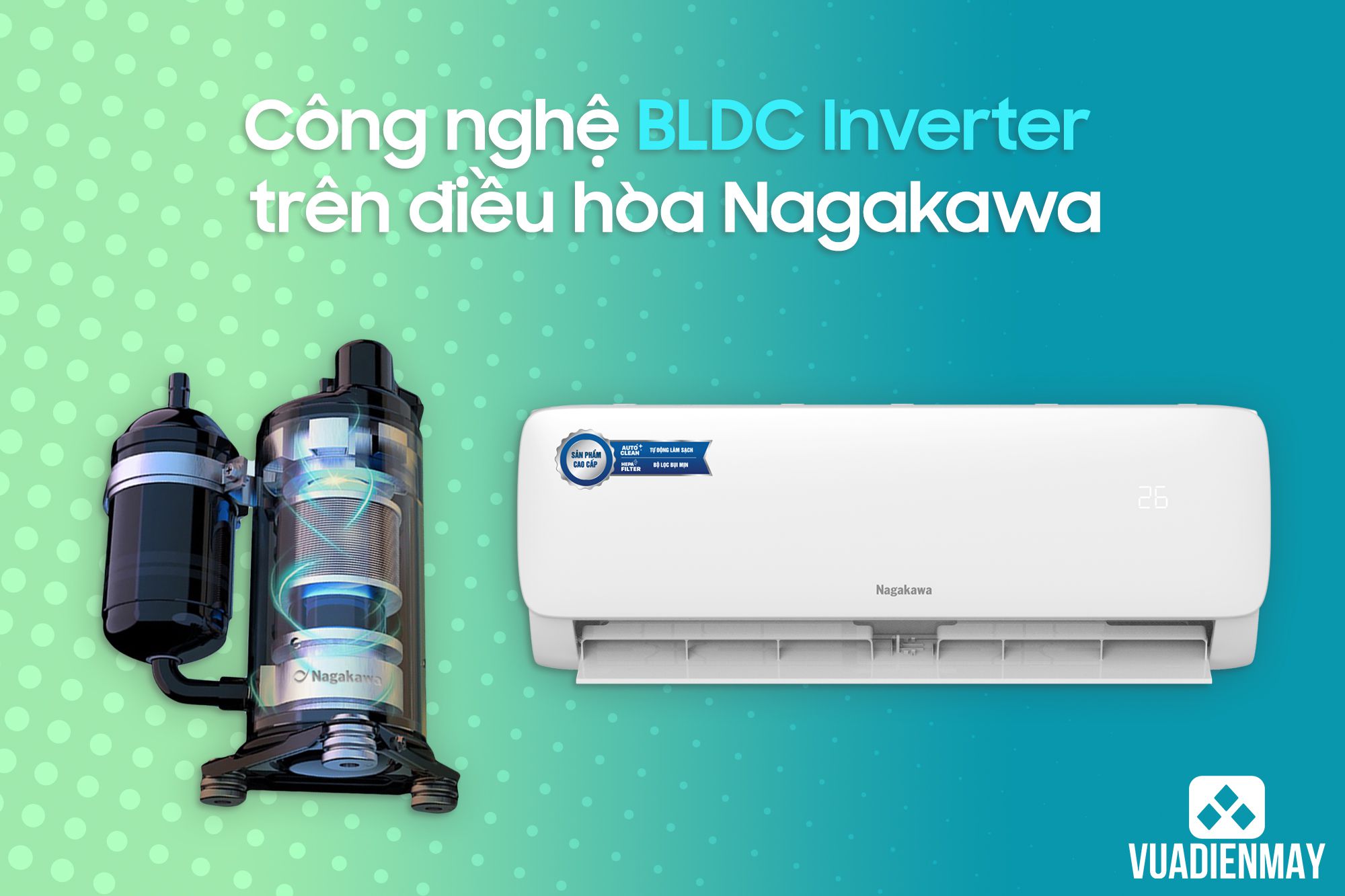 công nghệ BLDC Inverter 1