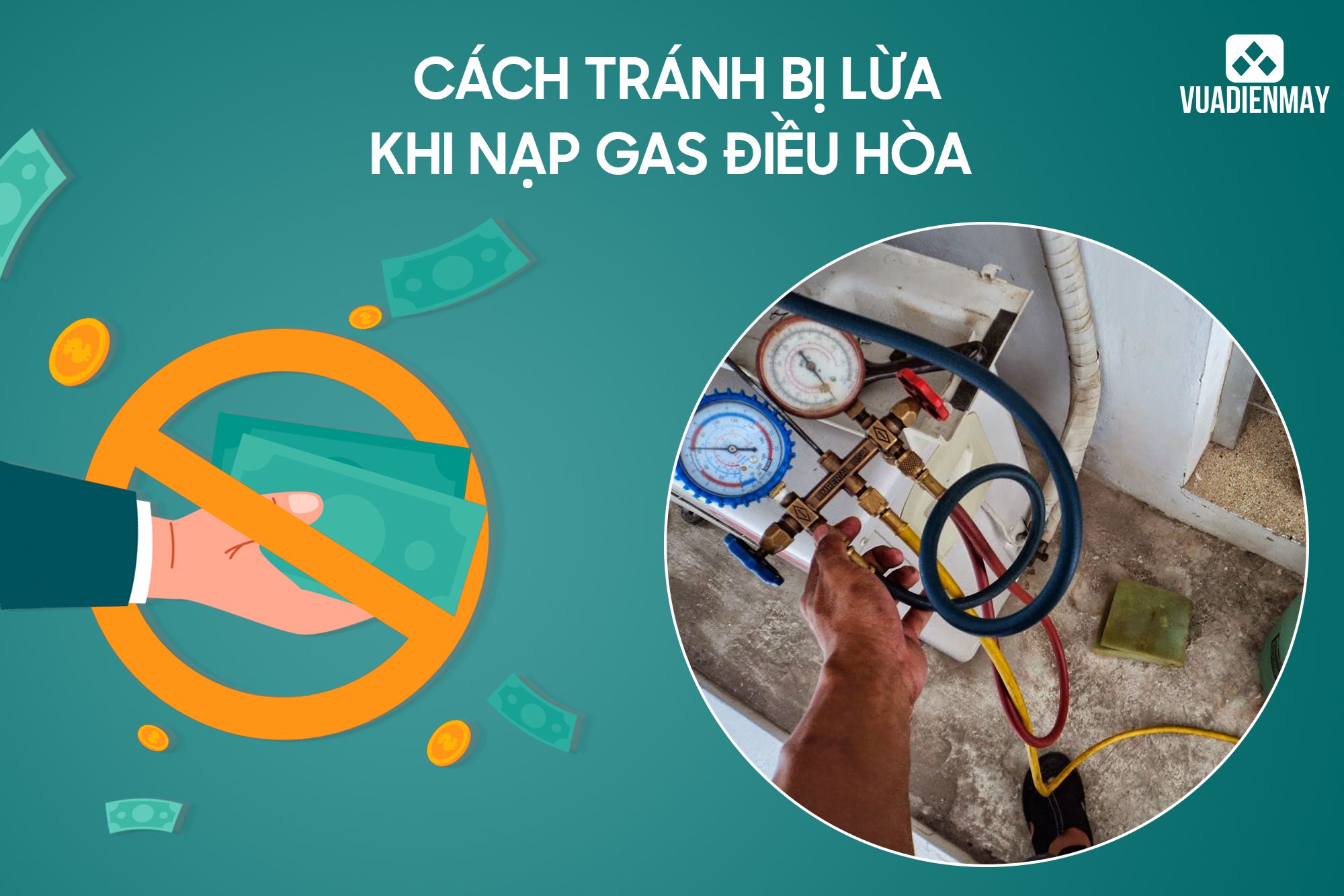 nạp gas điều hòa 1