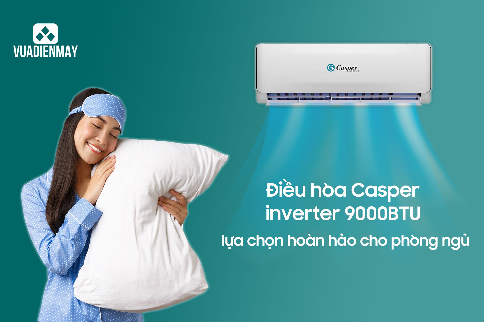 điều hòa Casper inverter 1