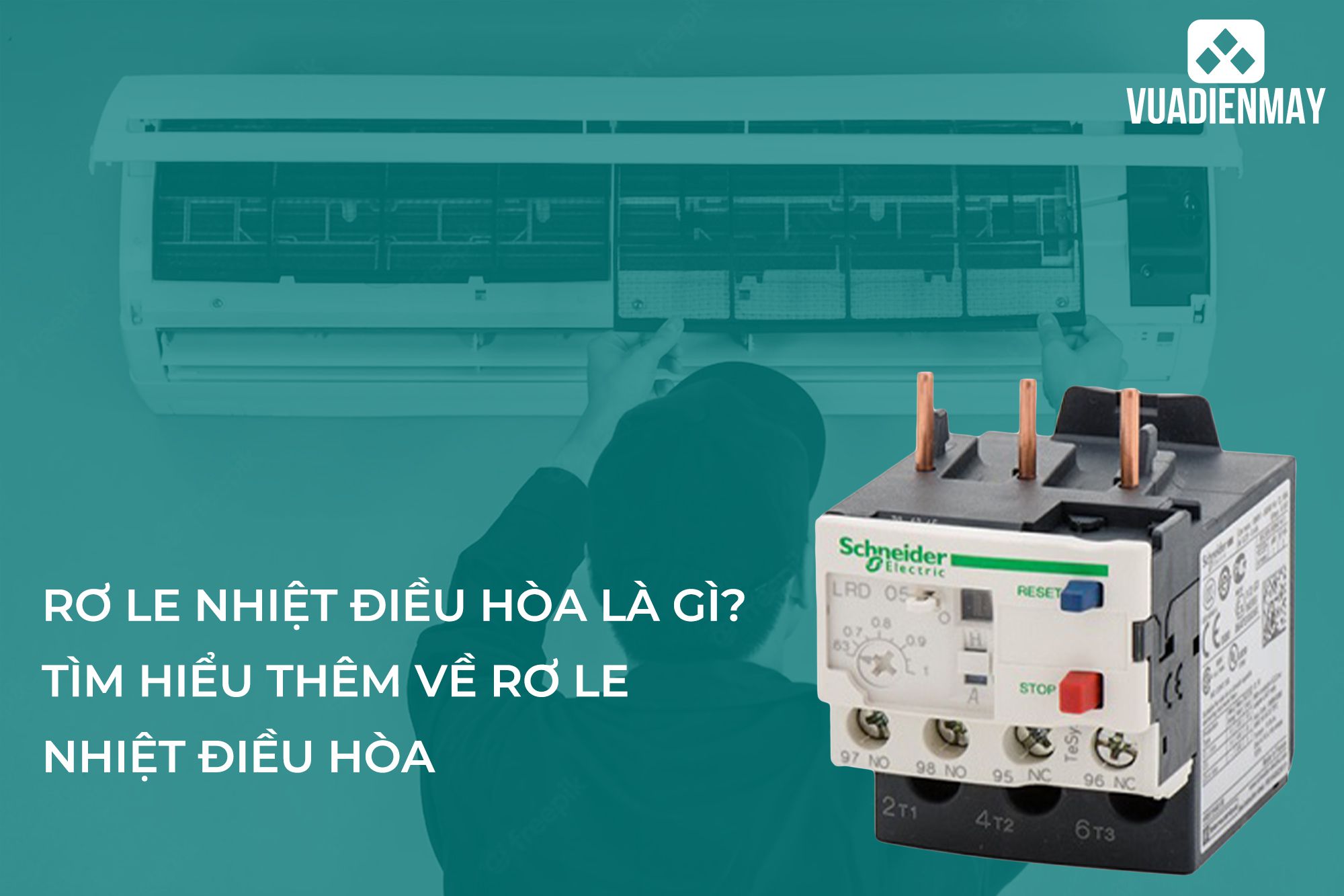 rơ le nhiệt điều hòa 1